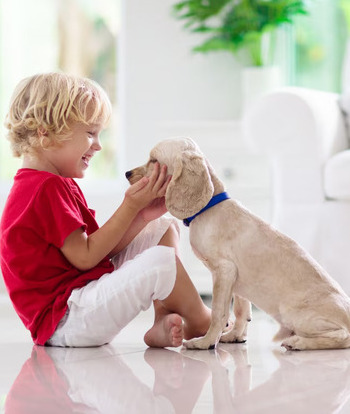 Kontakti me kafshët shtëpiake zvogëlon rrezikun për alergji ushqimore te fëmijët